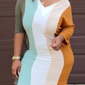 Multi color dress